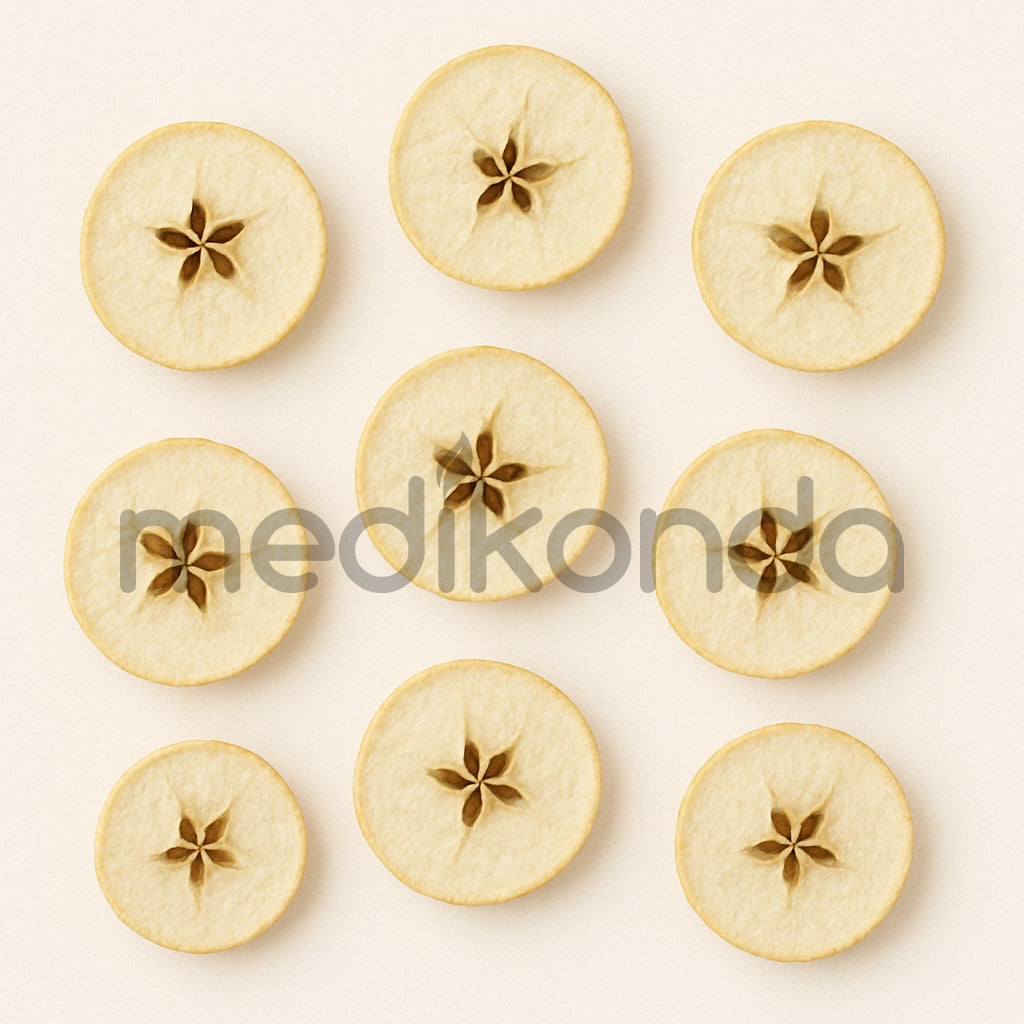 Freeze Dried Apple Fruit Slices for Ice Cream, Juice and Smoothie Toppings