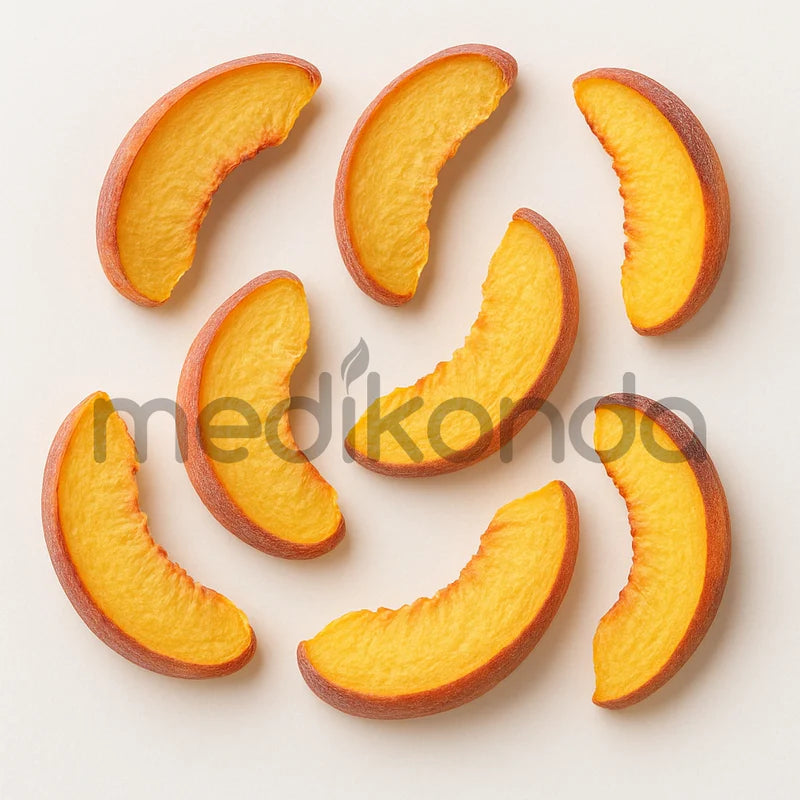 Freeze Dried Peach Fruit Slices for Ice Cream, Juice and Smoothie ...