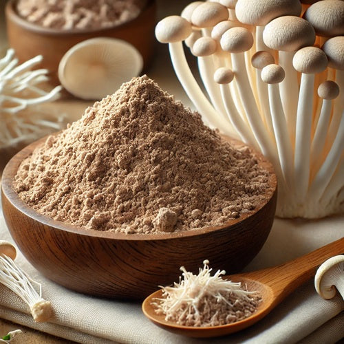 Benefits of Enoki Mushroom Powder - Wholesale B2B Bulk Suppliers in Australia and New Zealand
