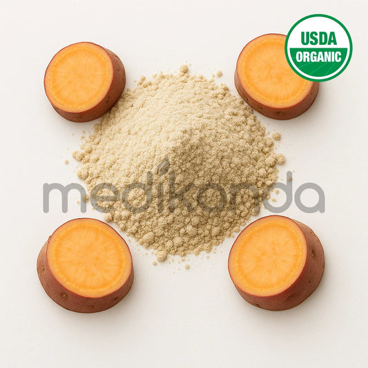 Buy Sweet Potato Powder Online in Australia and New Zealand at Medikonda.com