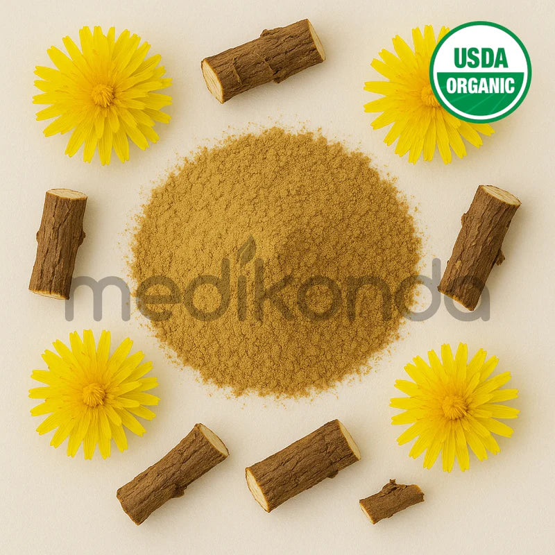 Dandelio Roots Powder Dandelion Root Powder Bulk Wholesale Suppliers in Australia – Medikonda ...