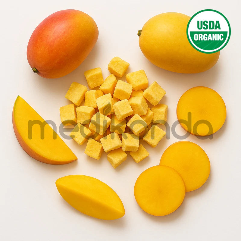 Freeze Dried Mango Fruit Slices Chunks