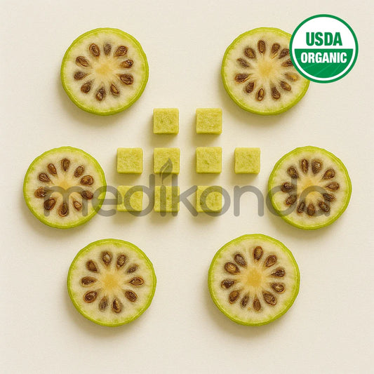 Freeze Dried Noni Fruit Slices Chunks