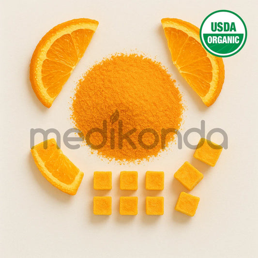 Freeze Dried Orange Fruit Powder