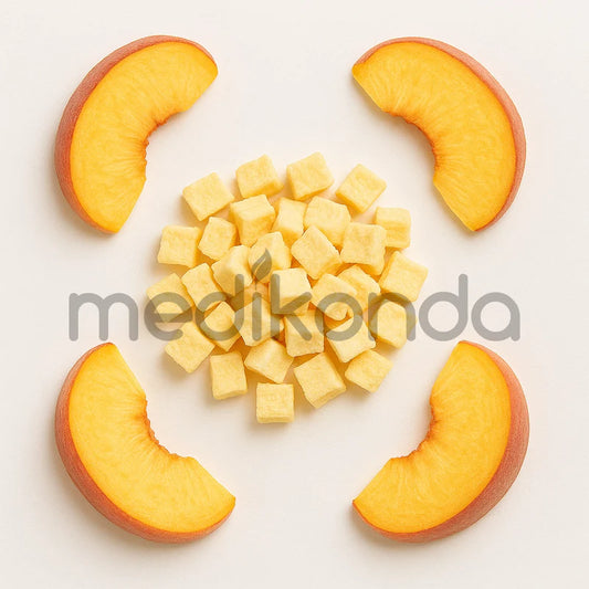 Freeze Dried Peach Fruit Slices Chunks