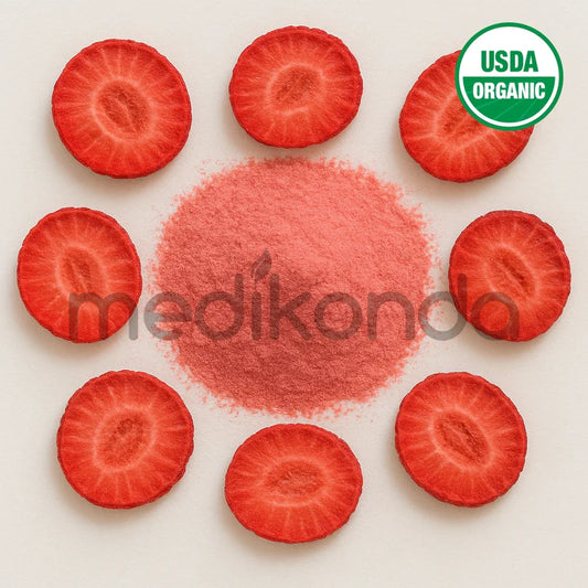Freeze Dried Strawberry Fruit Powder