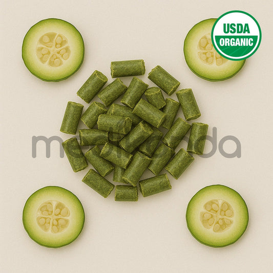 Green Raw Papaya Pellets for Horse Feed